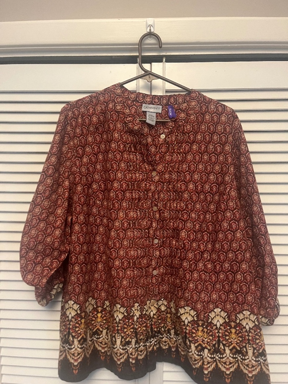 Catherine’s Button Down Blouse